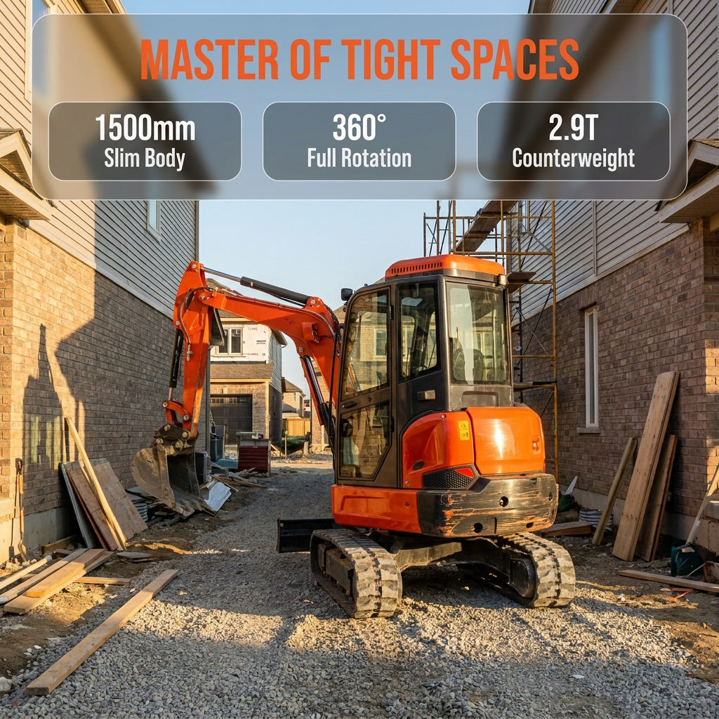 Key Parameters to Understand Mini Excavator Size and Performance