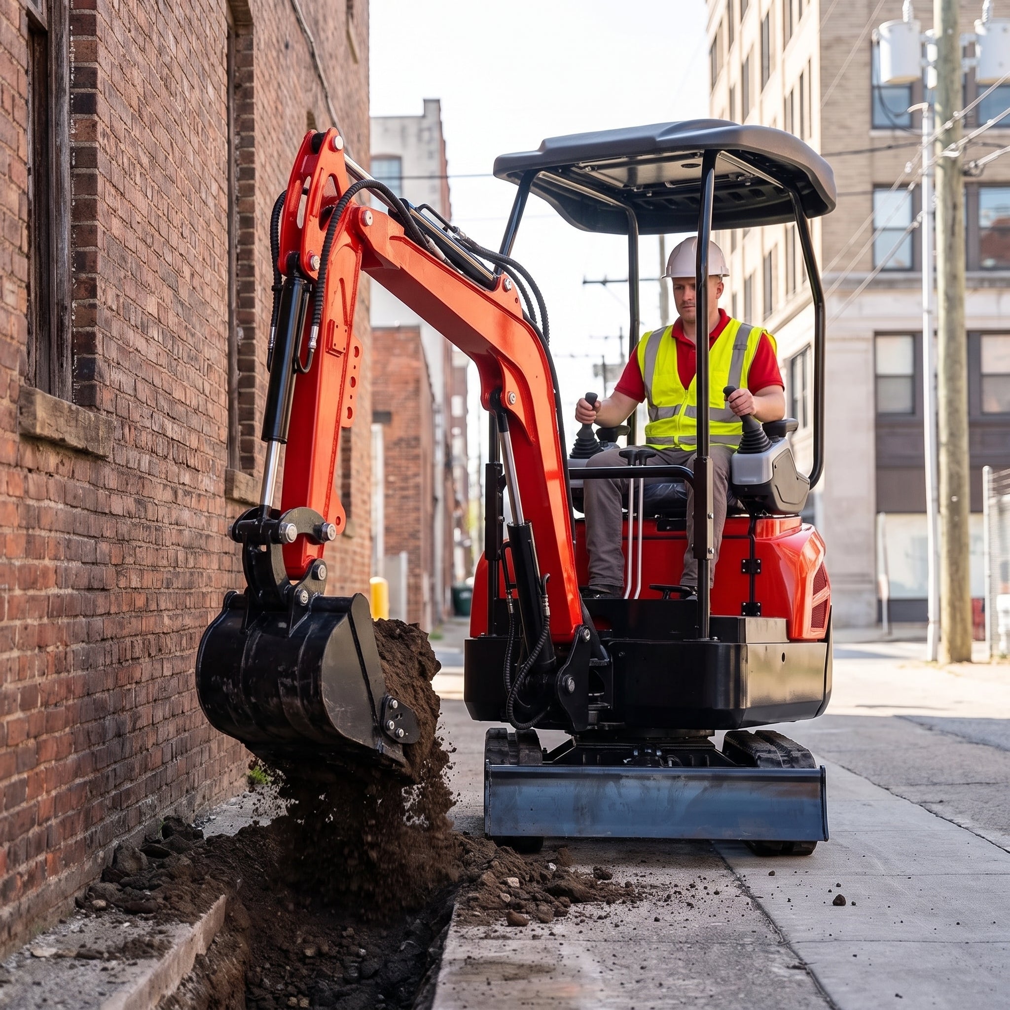 Trackhoe Basics: What It Is and How It Works