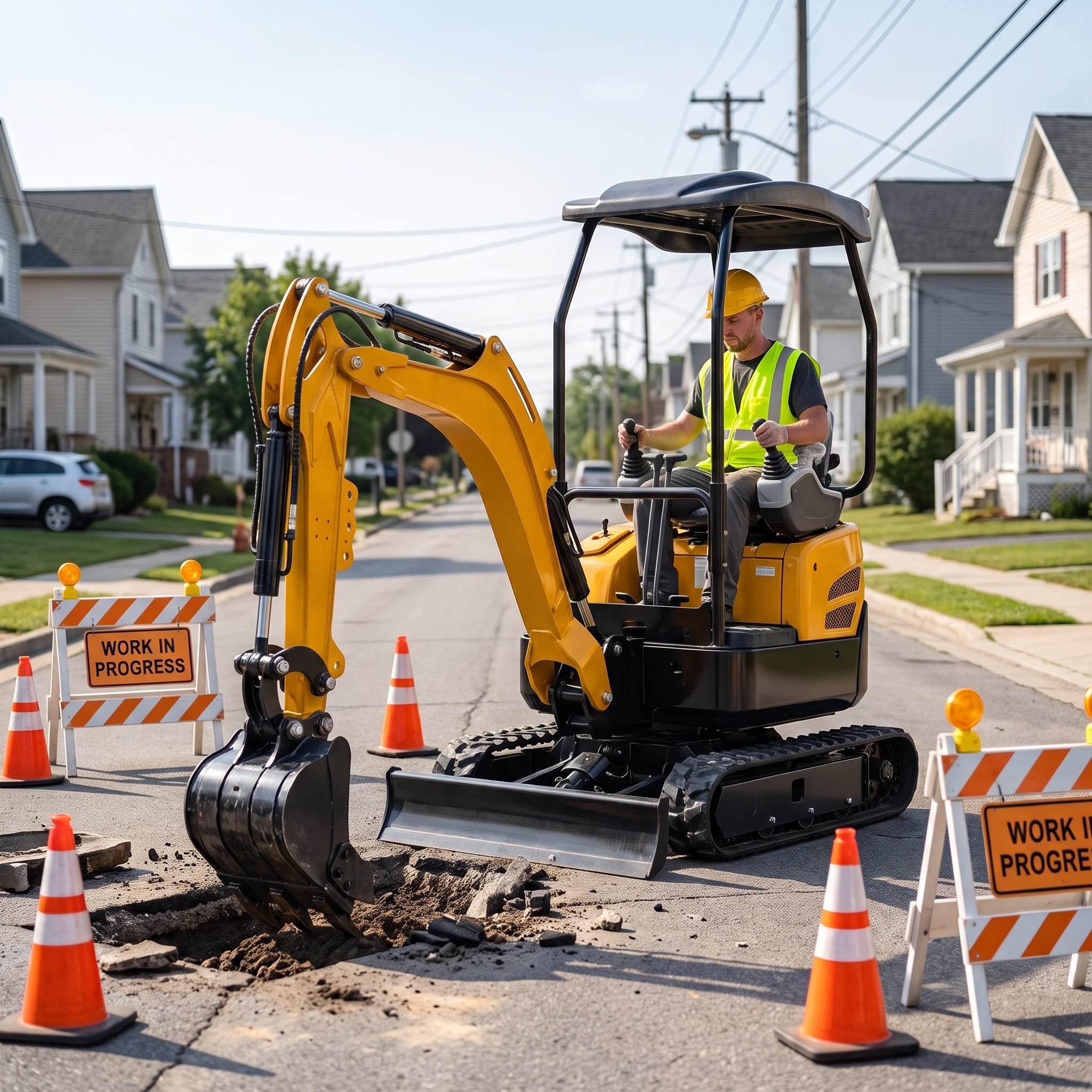 Mini Digger Width Explained: Standard and Compact Sizes