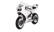 Rider #69 leaning through a paved track turn on the KAYO MiniGP MR150R