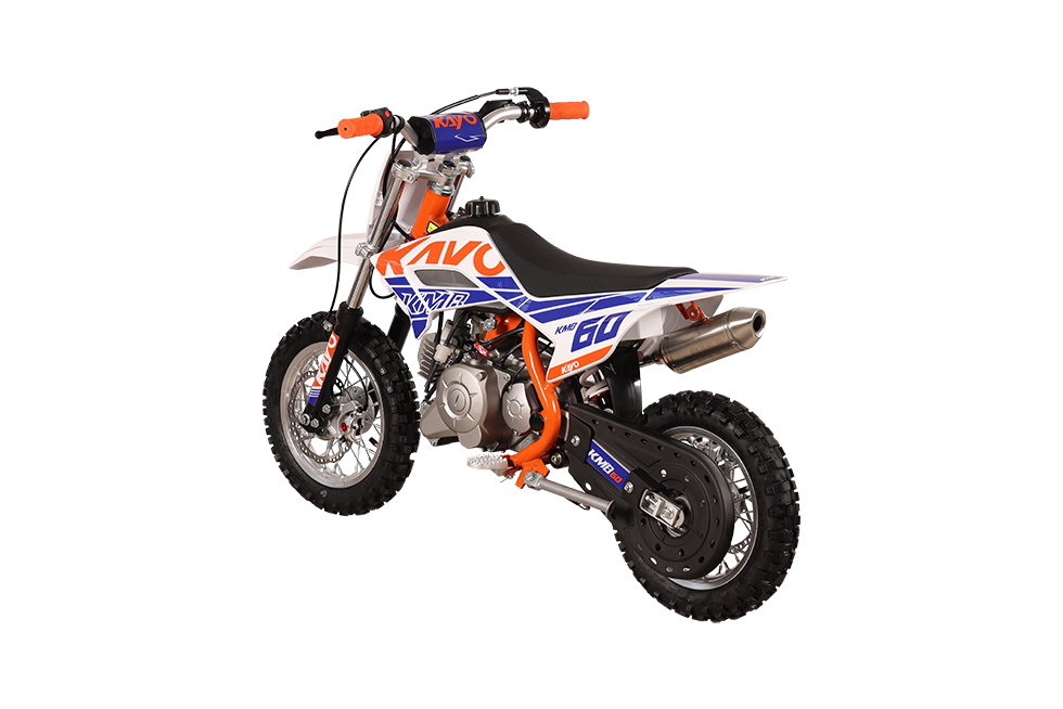 KAYO KMB 60 youth pit bike side profile view