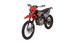 KAYO K2 Pro 250 rear 3/4 right view showing exhaust silencer and 18-inch black wheel