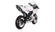 KAYO MiniGP MR150R rear 3/4 right angle view showing rear disc brake and slick tire