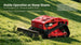 550A Remote Control Crawler Lawn Mower – Gasoline Engine, Electric Start, Heavy-Duty Cutting Small Excavator Supplier