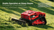 550A Remote Control Crawler Lawn Mower – Gasoline Engine, Electric Start, Heavy-Duty Cutting Small Excavator Supplier