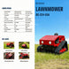 GUCHI GC-224-55A Remote Control Tracked Lawnmower - Loncin 224CC 9HP Small Excavator Supplier