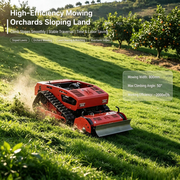 SYGC-800A (MS-800A) Tracked Lawnmower Loncin 608CC Small Excavator Supplier