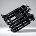 Mini Excavator Mechanical Clamshell Grapple Attachment – 15.75" Wide, Multi-Tine, 57 lbs Heavy-Duty Steel, Quick Coupler Compatible Small Excavator Supplier