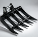 Mini Excavator Root Rake Attachment – 5-Tine, 15.75" Coupler Width Small Excavator Supplier