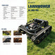 SYGC-608-90L Remote Control Tracked Lawnmower - Loncin 22HP Small Excavator Supplier