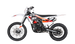 KAYO K5 280 dirt bike front 3/4 left angle view with headlight and inverted forks