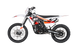 KAYO K5 280 dirt bike front 3/4 left angle view with headlight and inverted forks