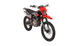 KAYO K2 Pro 250 dirt bike front 3/4 right angle view on black background