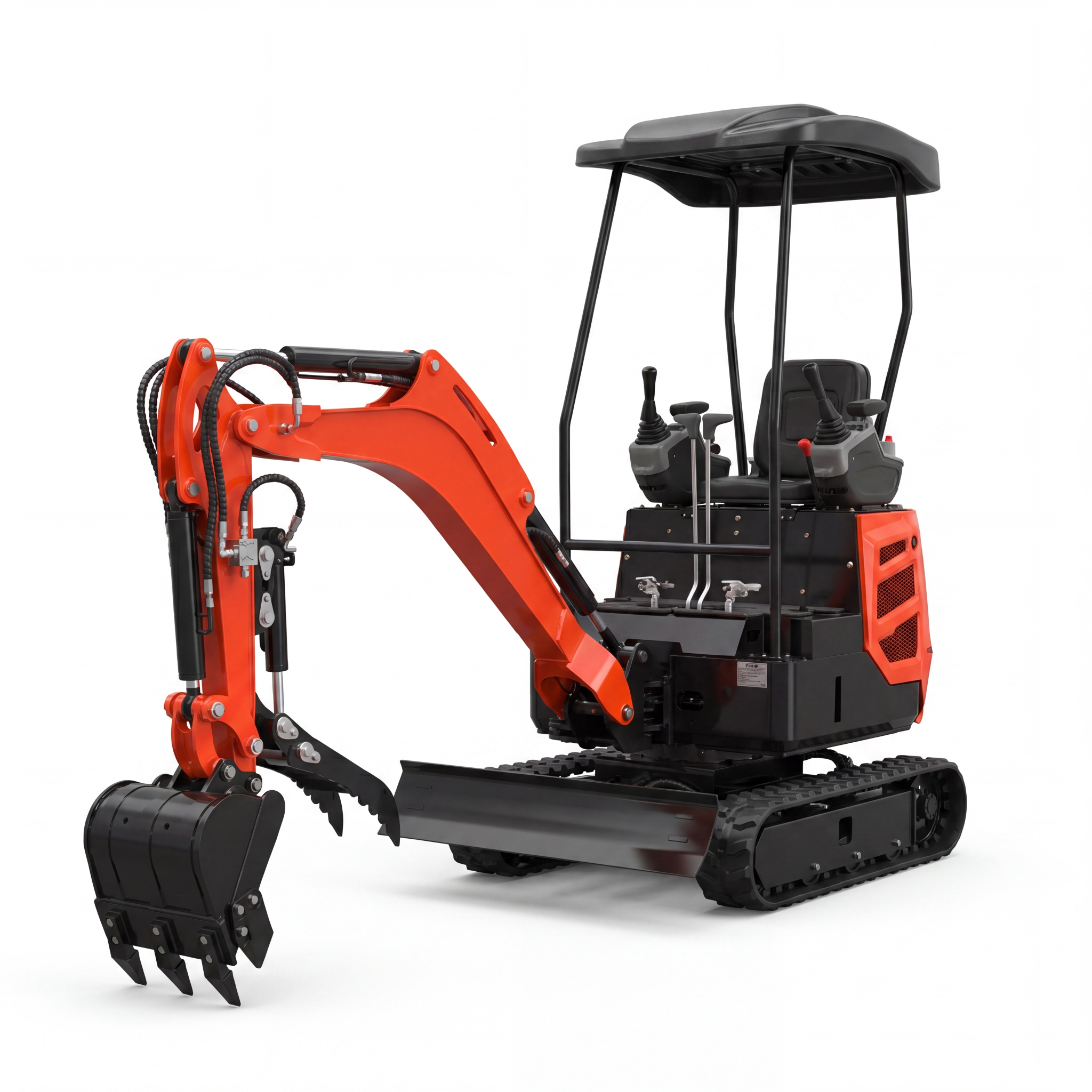 SDLE15 Mini Excavator | 7.6kW KOOP Engine | LIXIN Valve System