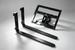 Mini Excavator Pallet Fork Attachment – 26.77" Wide, 37.80" Tine Length, Heavy-Duty Steel Frame, Quick Coupler Compatible Small Excavator Supplier