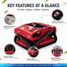 SYGC-800A (MS-800A) Tracked Lawnmower Loncin 608CC Small Excavator Supplier