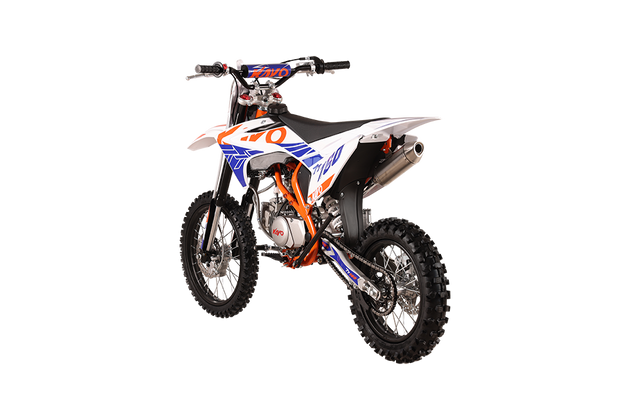 KAYO TT160 stunt pit bike side profile view