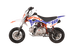 KAYO TS70 youth dirt bike rear left 3/4 view