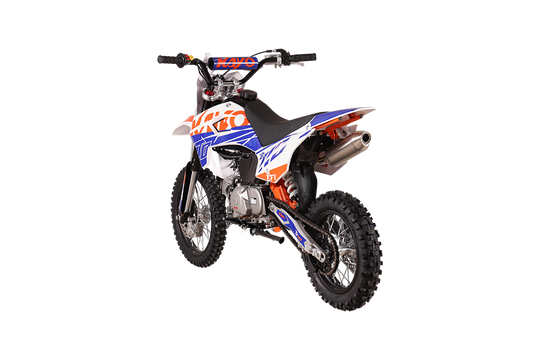 KAYO TD110 EFI pit bike left side view
