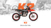 KAYO K2 Discover New Trails feature marketing banner with riders in background