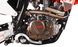 KAYO T4 300 285.8cc dirt bike left profile view in orange and white livery