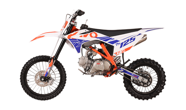 KAYO TT125 Pit Bike overview banner - A Taller Pure Pit Bike