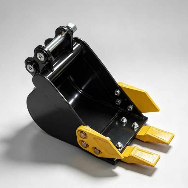 200mm Toothed Excavator Bucket | Fits Mini Excavators Under 2 Ton Small Excavator Supplier
