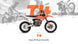 KAYO T4 Deep Off-Road Versatility feature banner with motocross riders