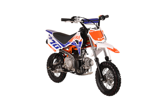 KAYO TS70 youth pit bike side profile view