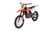 KAYO T4 300 dirt bike front 3/4 left angle view with headlight and front disc guard