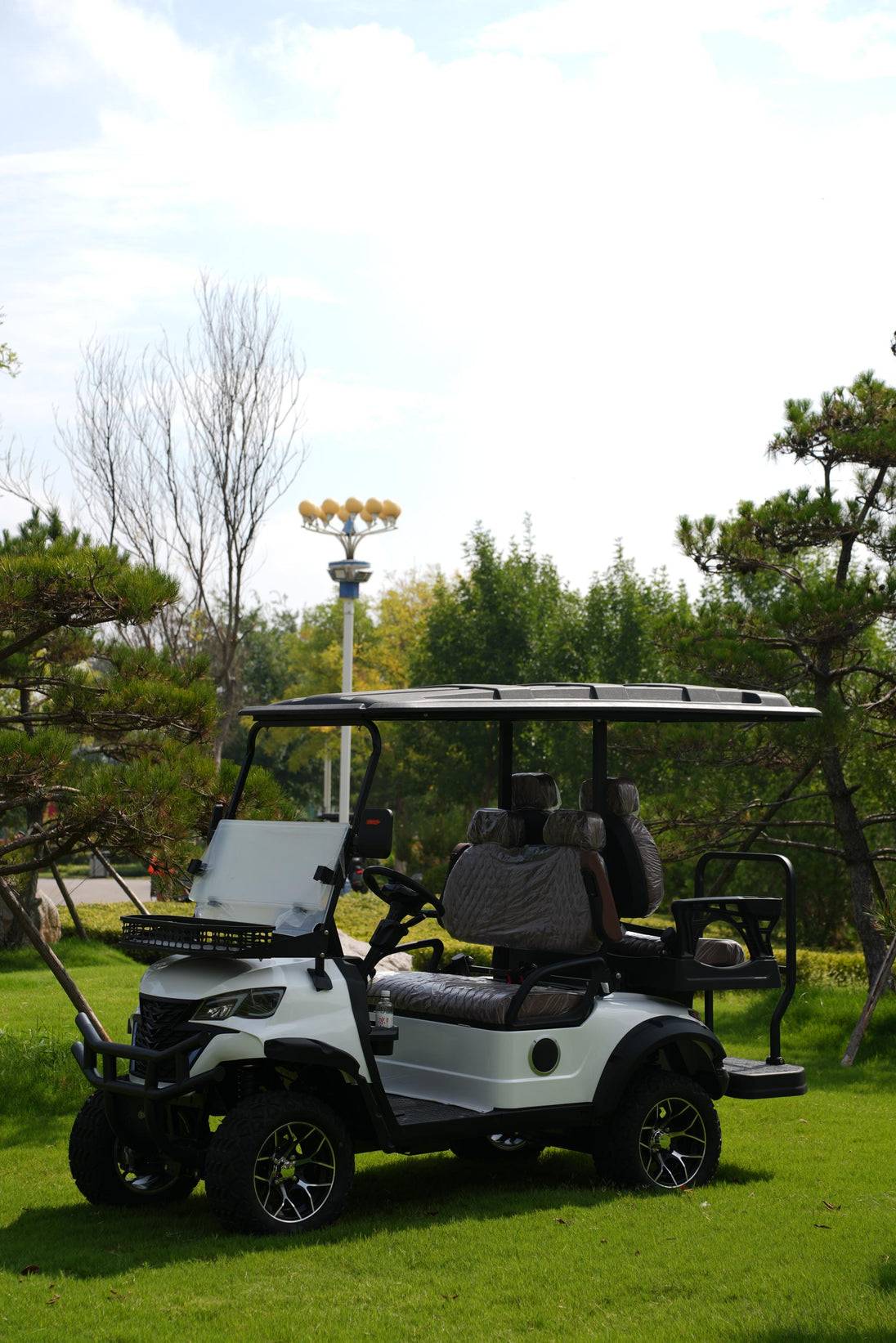 4-Seater Electric Utility Vehicle - Front View