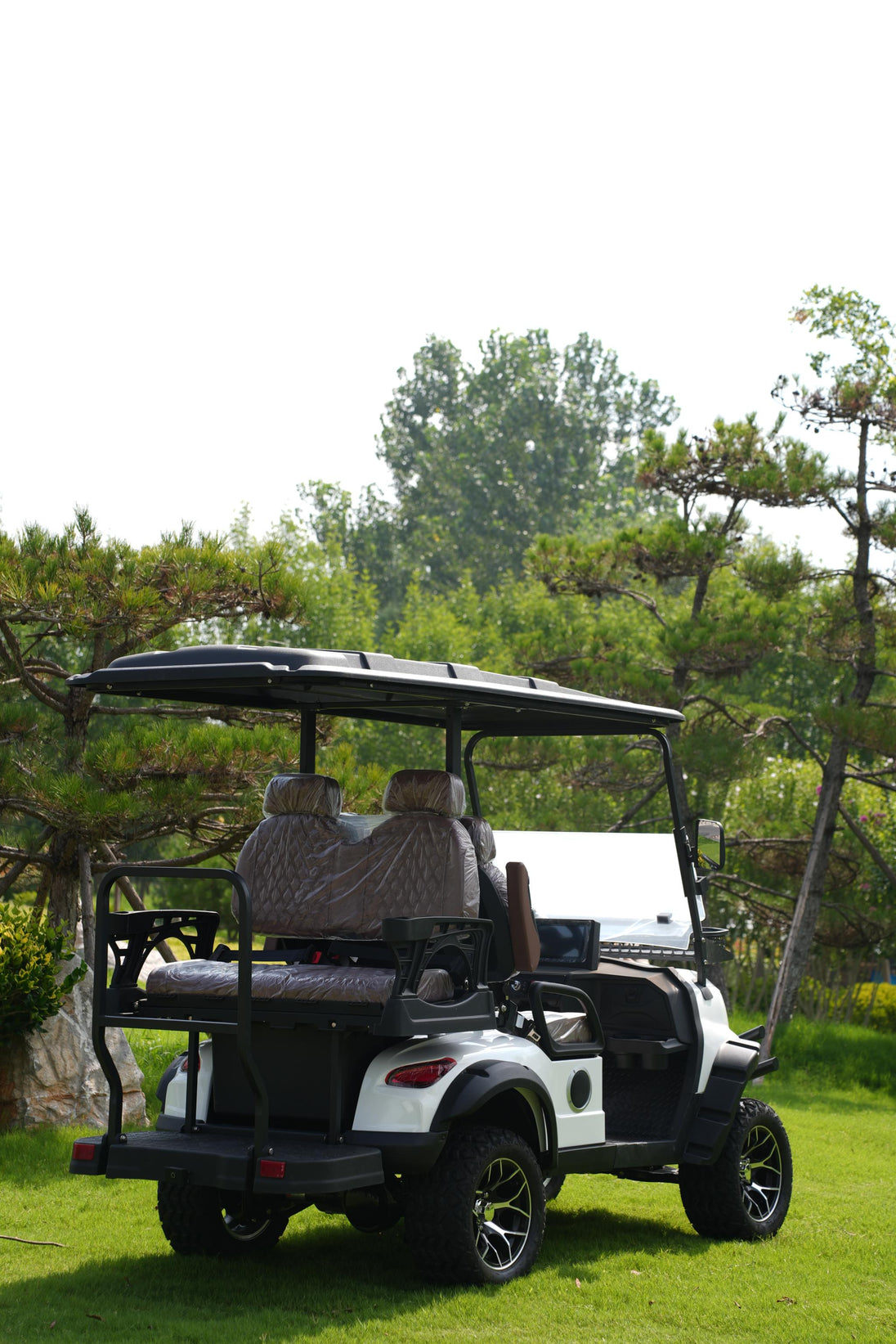4-Seater Electric Utility Vehicle - Profile View