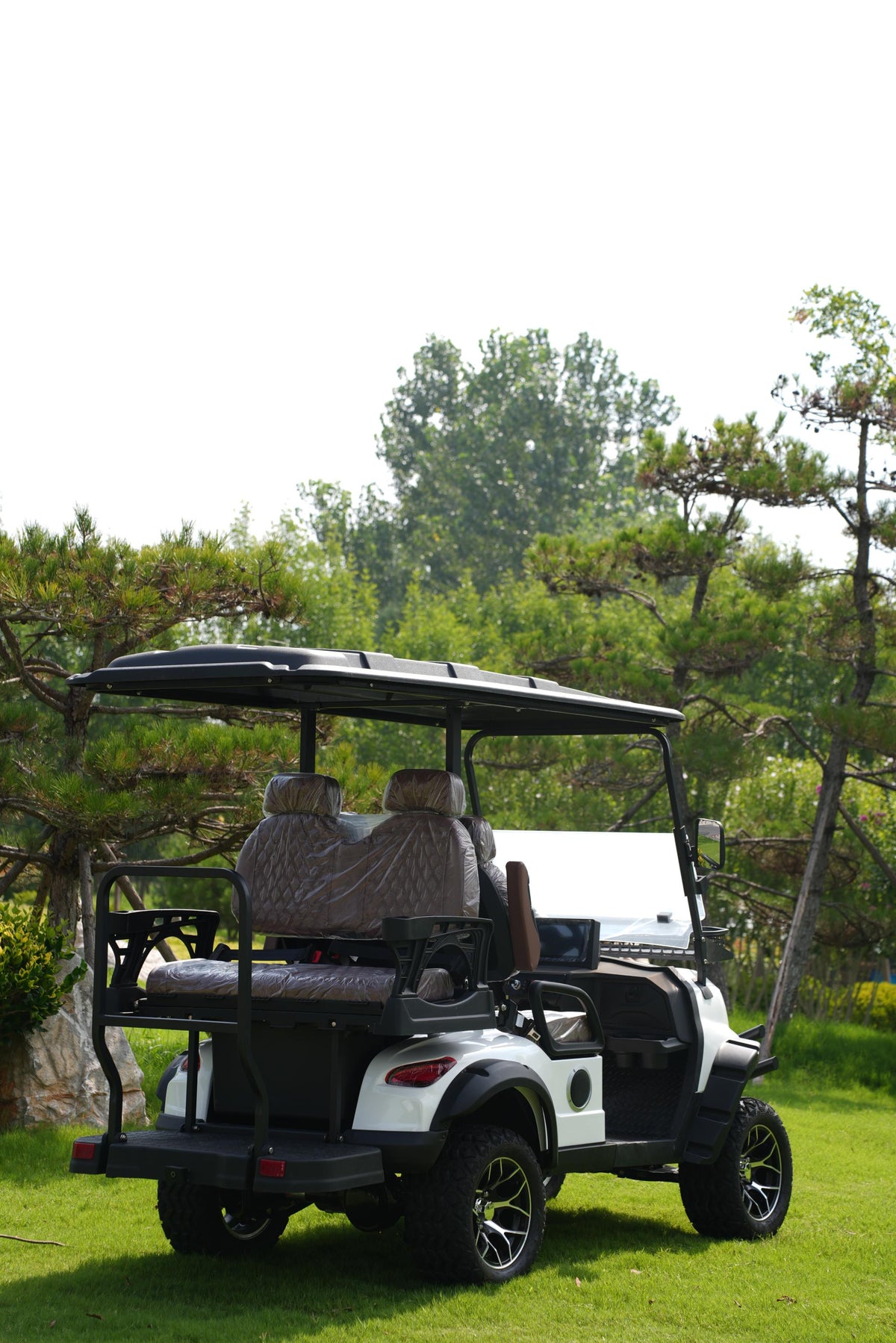 4-Seater Electric Utility Vehicle - Profile View