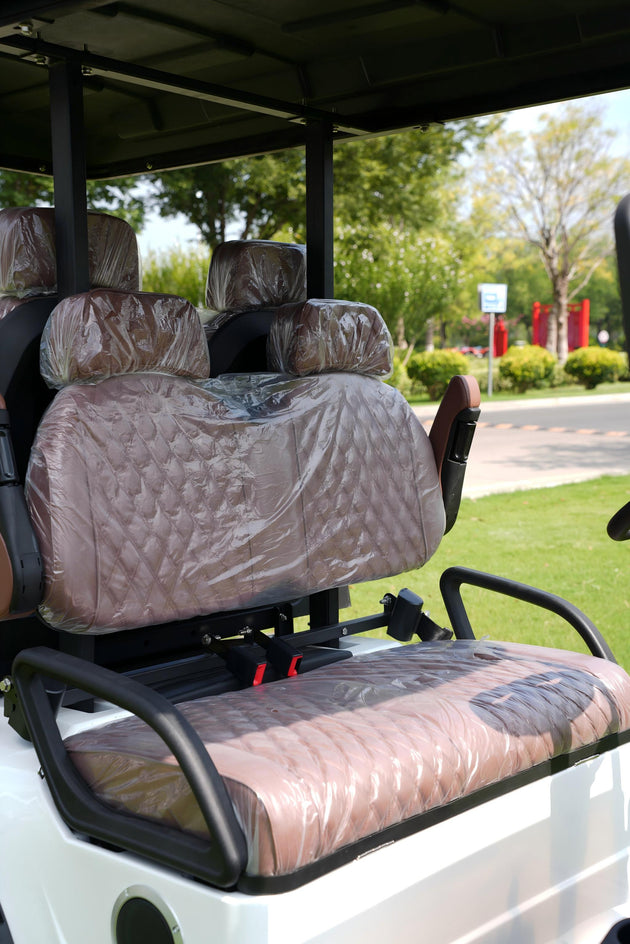 4-Seater Electric Utility Vehicle - Front 3/4 View