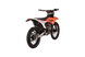 KAYO T2 250 249.4cc 4-stroke engine, exhaust pipe, and kick starter close-up