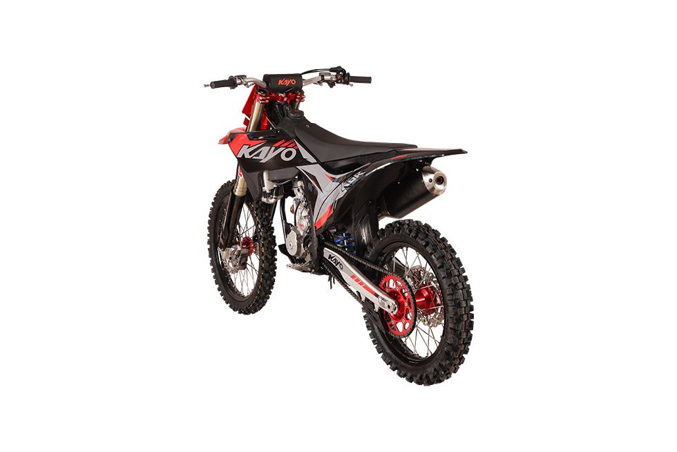 KAYO K6R 250cc racing dirt bike right side profile view