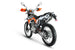 KAYO T2 Enduro rear 3/4 right view showing chain drive, knobby tire, and disc brake