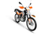 KAYO T2 Enduro 223cc dual-sport dirt bike left profile view with mirrors and rear rack