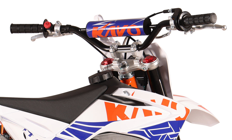KAYO TT160 rear wheel, sprocket, chain, and hydraulic disc brake detail