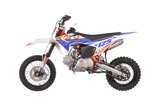 KAYO TD125 Pit Bike side profile view