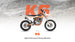 KAYO K6 High Performance Racing Machine feature marketing banner with mountain backdrop