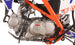 KAYO TT140 137.2cc oil-cooled engine, carburetor, and skid plate detail