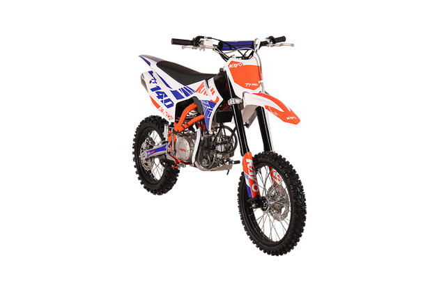 KAYO TT140 oil-cooled pit bike side profile view