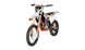 KAYO K6 250 rear 3/4 right view showing exhaust silencer and rear wave disc brake