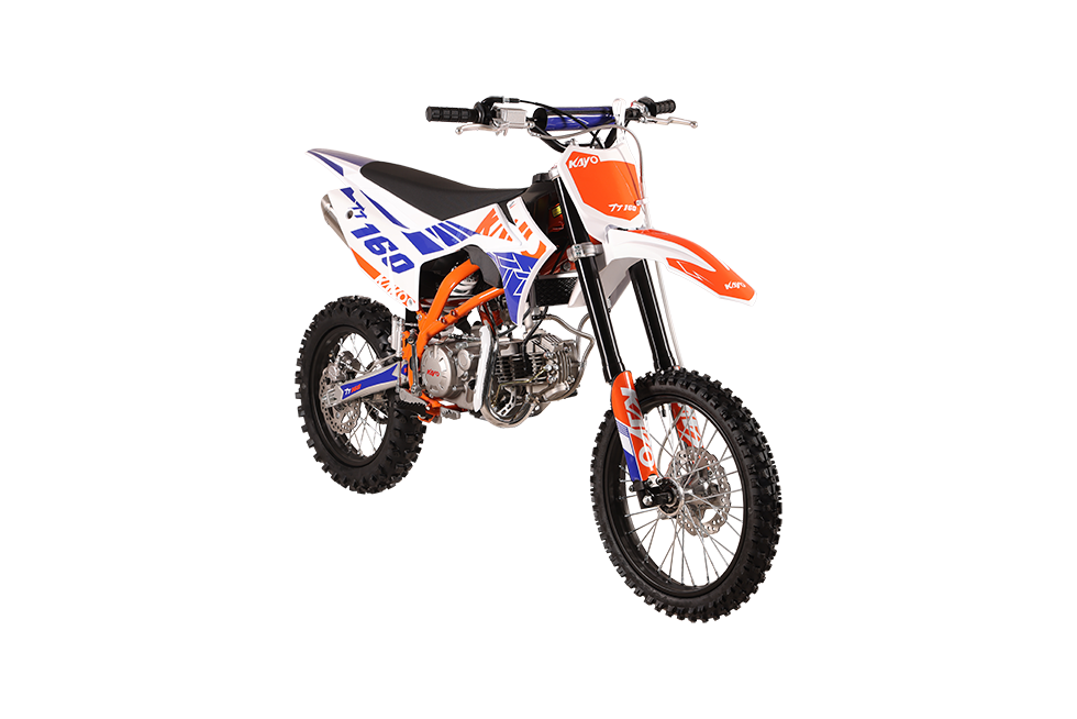 KAYO TT160 pit bike rear right 3/4 view