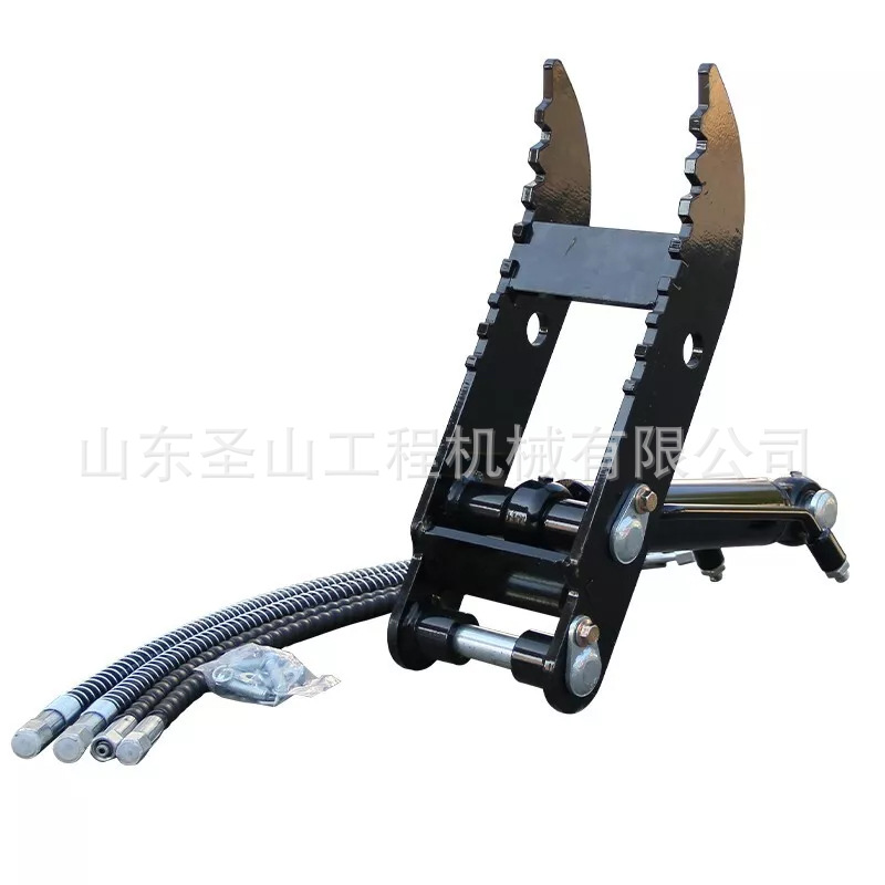 Mini Excavator Hydraulic Thumb Attachment with Hydraulic Cylinder & Hoses Small Excavator Supplier