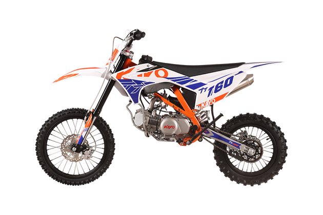 KAYO TT160 Pit Bike overview banner - Made for Stunts and Tricks