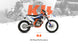 KAYO K4 Off-Road Performance feature marketing banner with riders