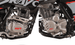 KAYO K2 Pro 250 dirt bike left profile view showing black rims on black background