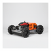SAAQ101 remote-controlled four-wheel-drive gasoline lawn mower on a clean square studio background